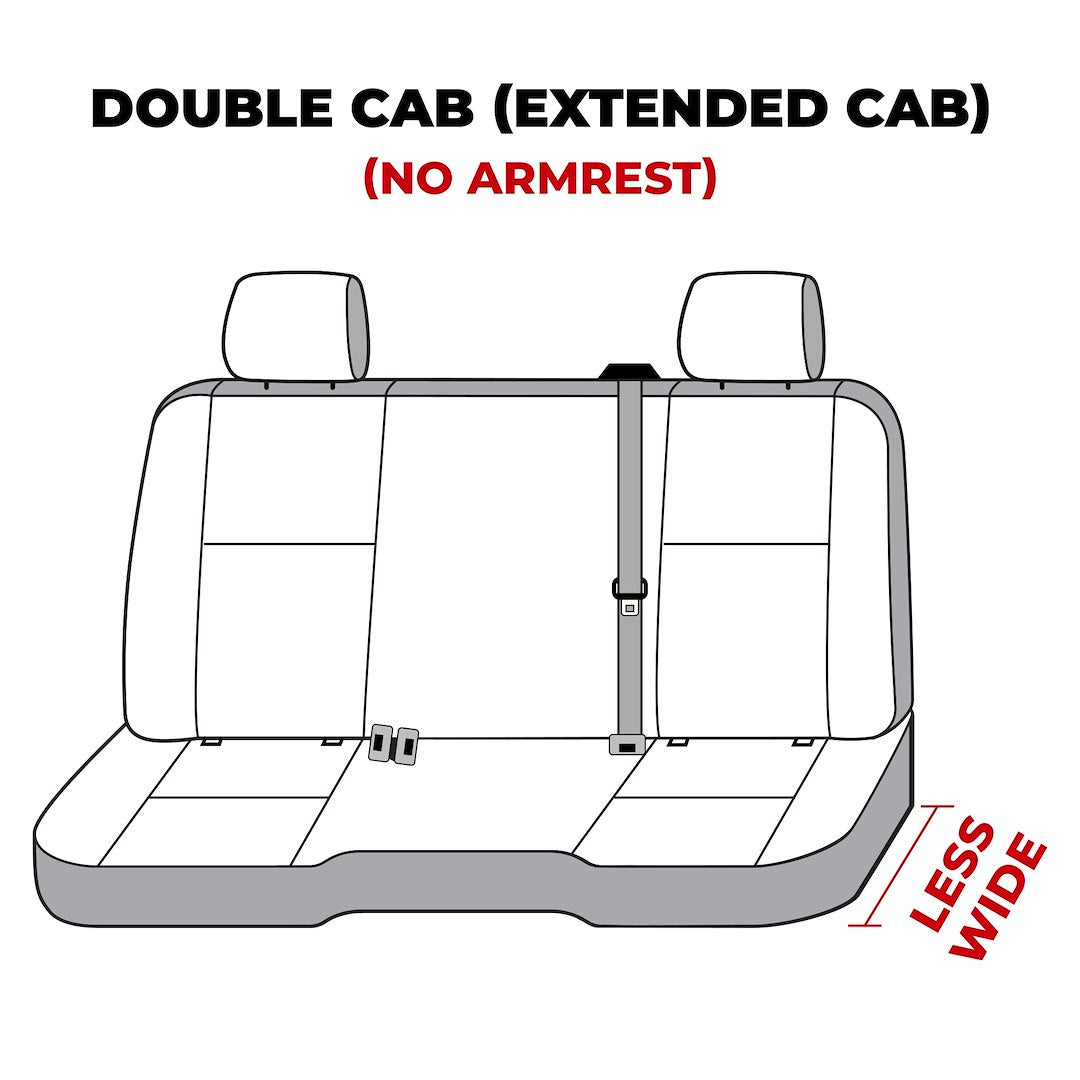 Covercraft SS8431PCCH SeatSaver Charcoal GM Rear Bench Cover - image 5