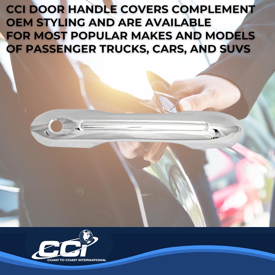 Coast To Coast DH68585B Chrome Explorer Lever Covers - image 5