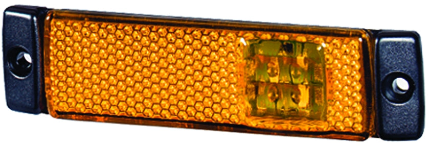 Hella 008645011 Amber LED Side Marker Light