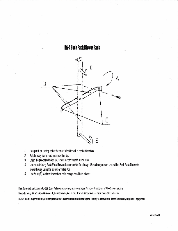 Rack-Em Ra-4 Tool Organizer - image 6