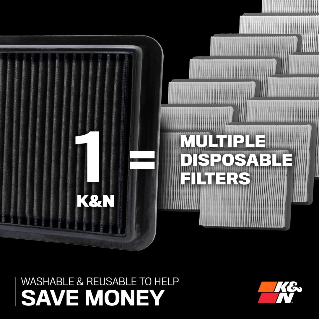 K&N 33-5005hbk Diesel Dryflow Air Filter