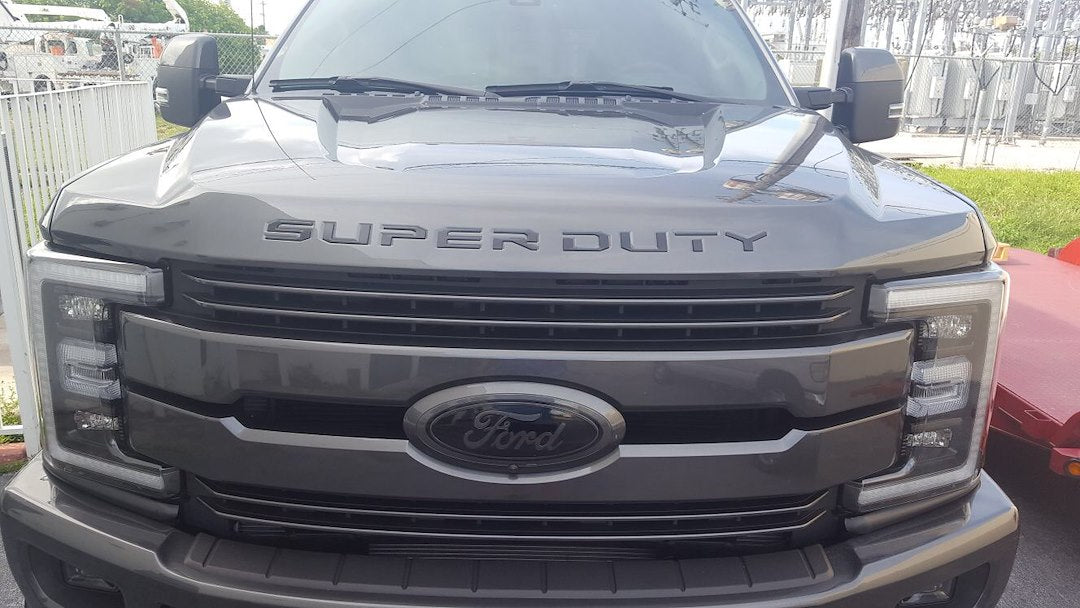Recon 264381wh Ford Acrylic Emblem Inserts