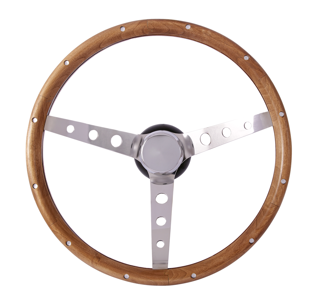 Grant Products 201 Walnut Wood Steering Wheel