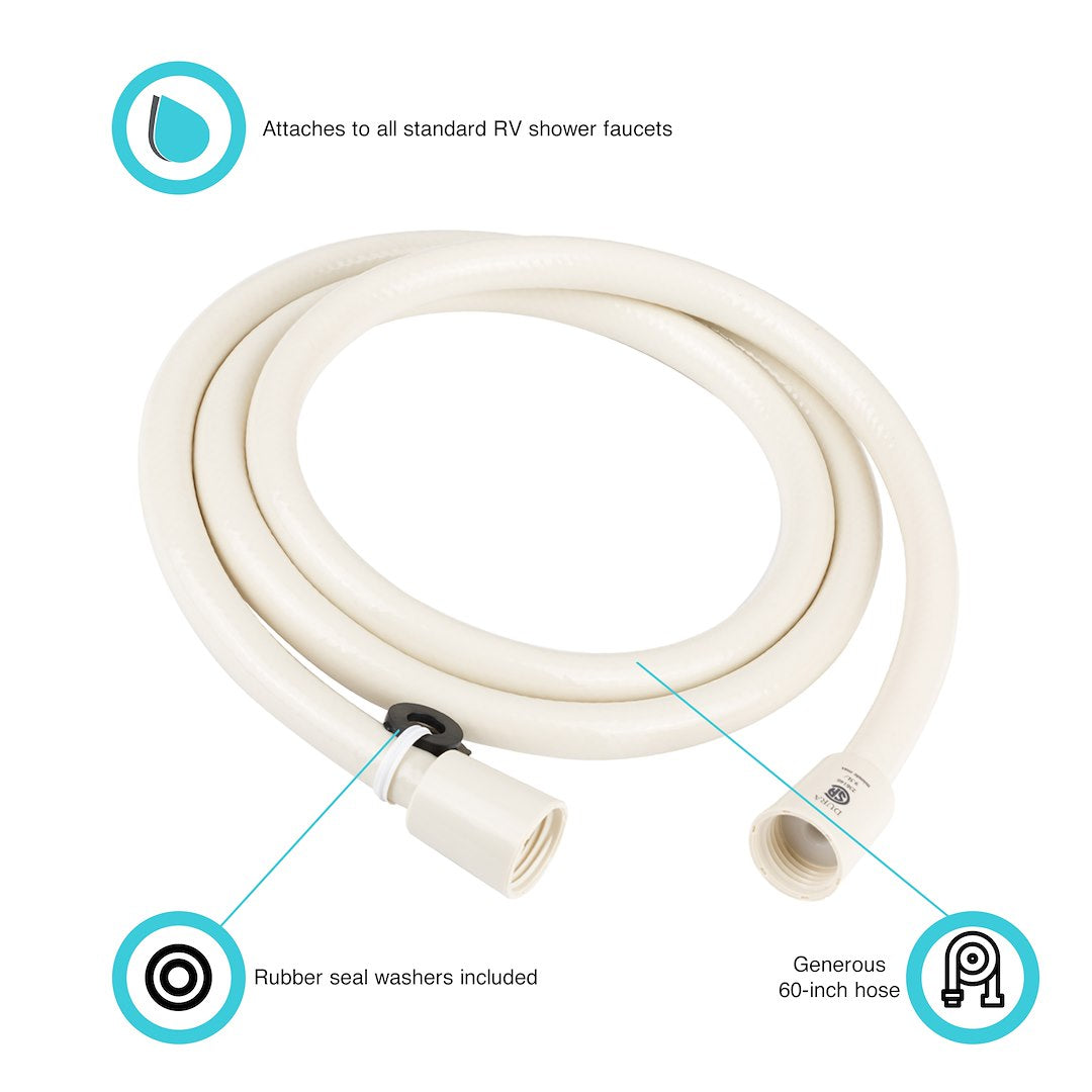 Dura Faucet Shower Head Hose (Dfsa230bq) – Length: 60 Inch