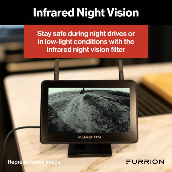 Furrion Vision S+ FCNFDTASF 1080p Backup & Security Camera – Black