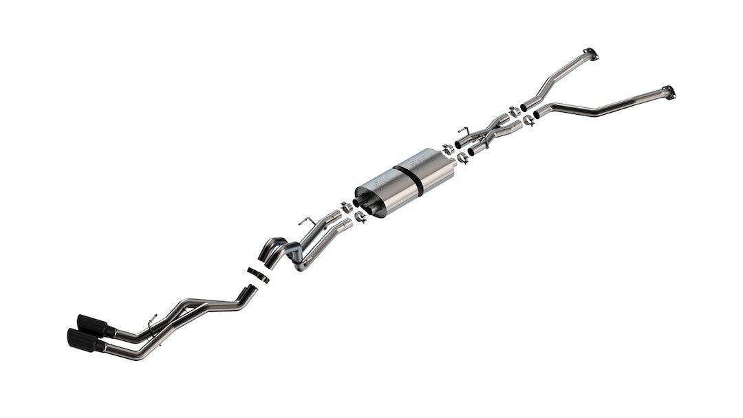 Borla ATAK ® Series Cat Back System Dual Dual Exhaust System Kit 140940BC - image 1