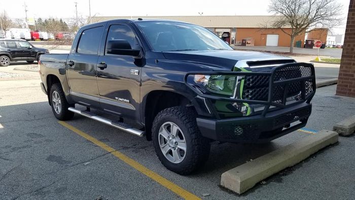 Ranch Hand MFT14HBM1 Midnight Bumper with Grille Guard