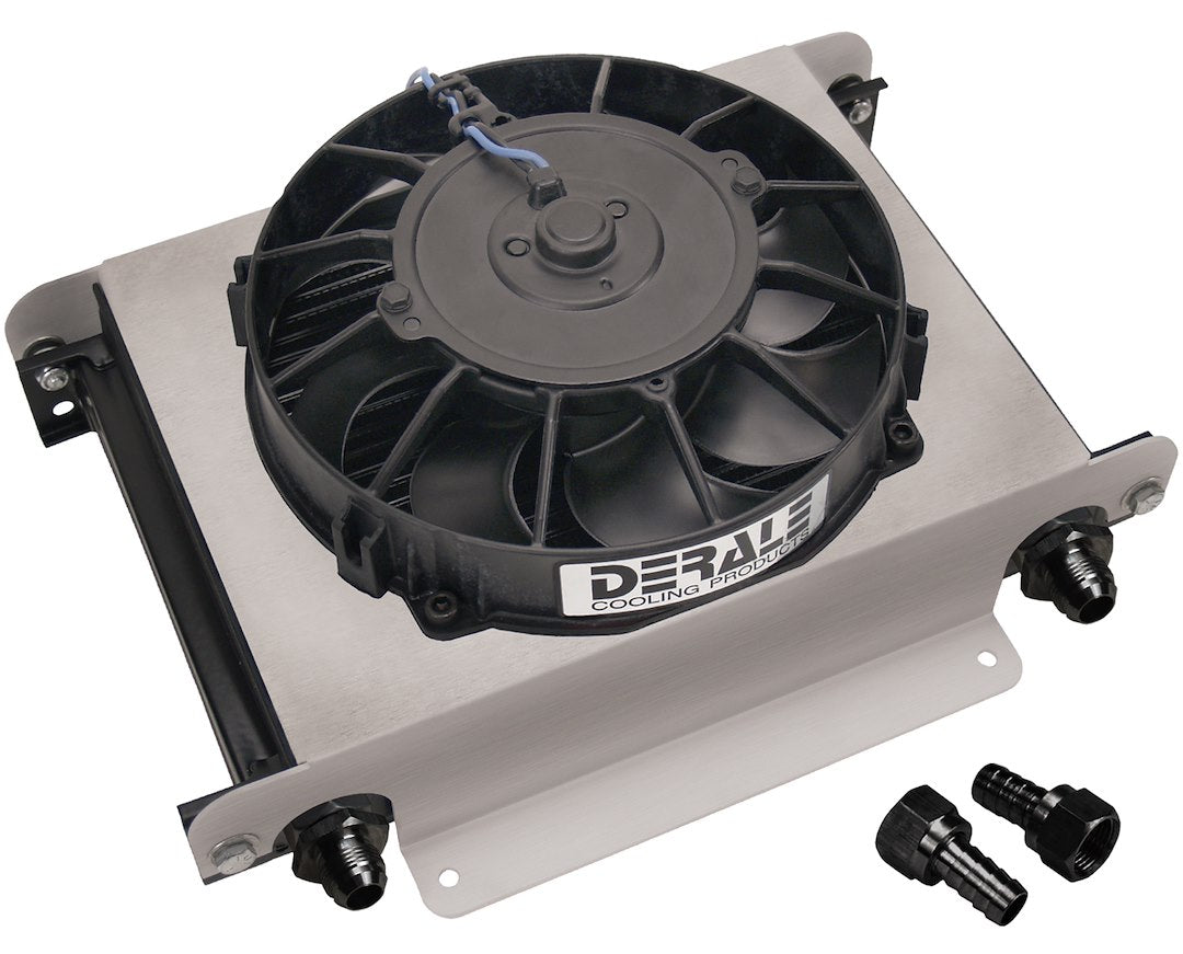 Derale 15860 Hyper-Cool Oil and Transmission Fluid Cooler - image 1