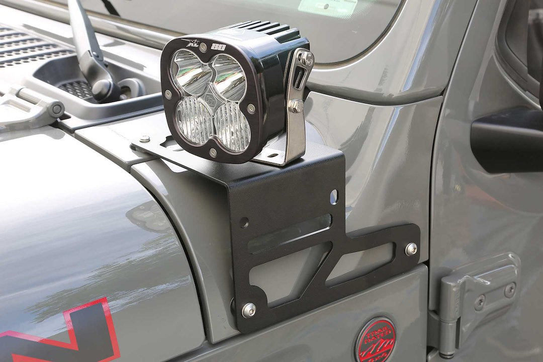 Fabtech FTS24269 Non-Adjustable Driving / Fog Light Brackets