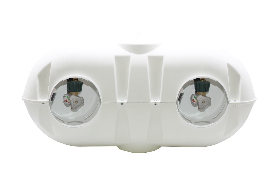 Flame King Ysn-Pcc-Rv30-Wht Propane Tank Cover - image 3