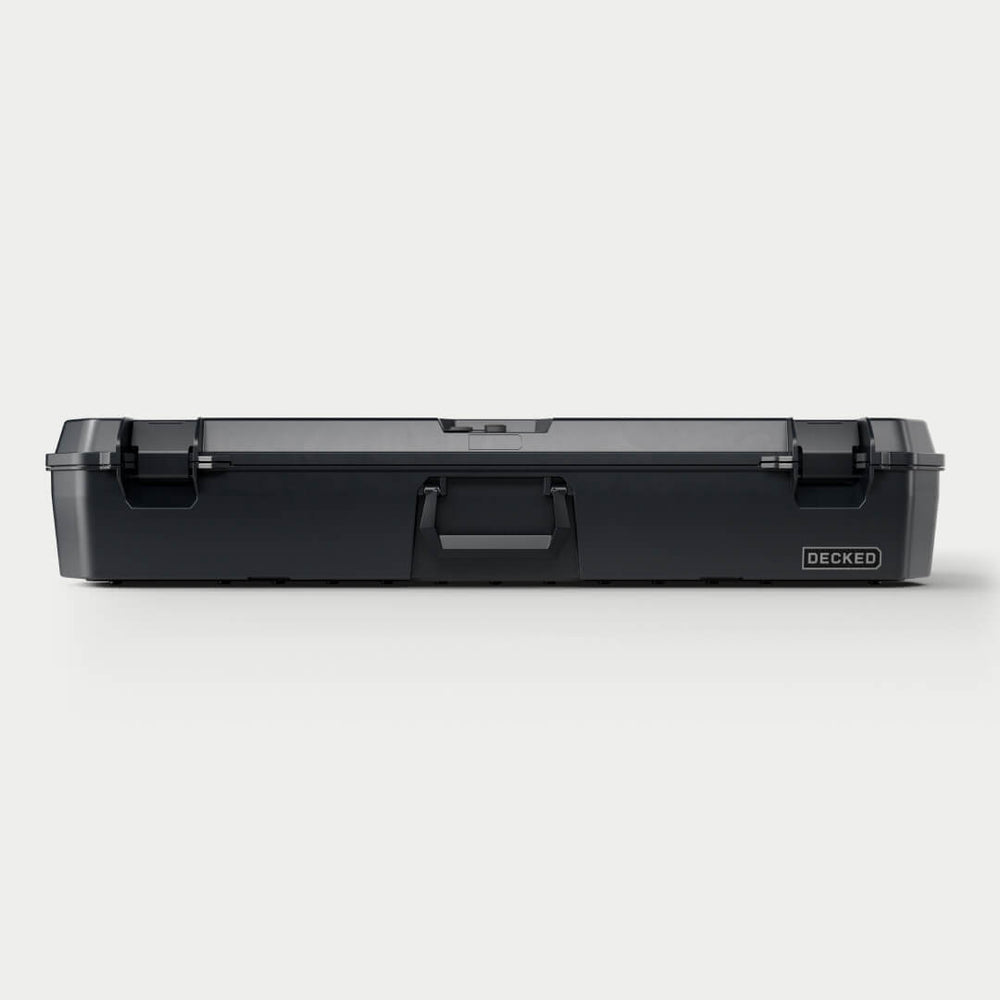 Decked A0031-MANF-BLK Honcho 80 Black Organizer with Foam
