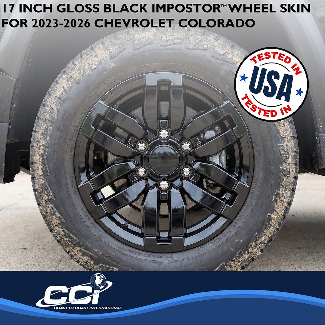 Coast To Coast IMP520BLK Black 17-Inch IMPOSTOR Wheel Skins - image 3