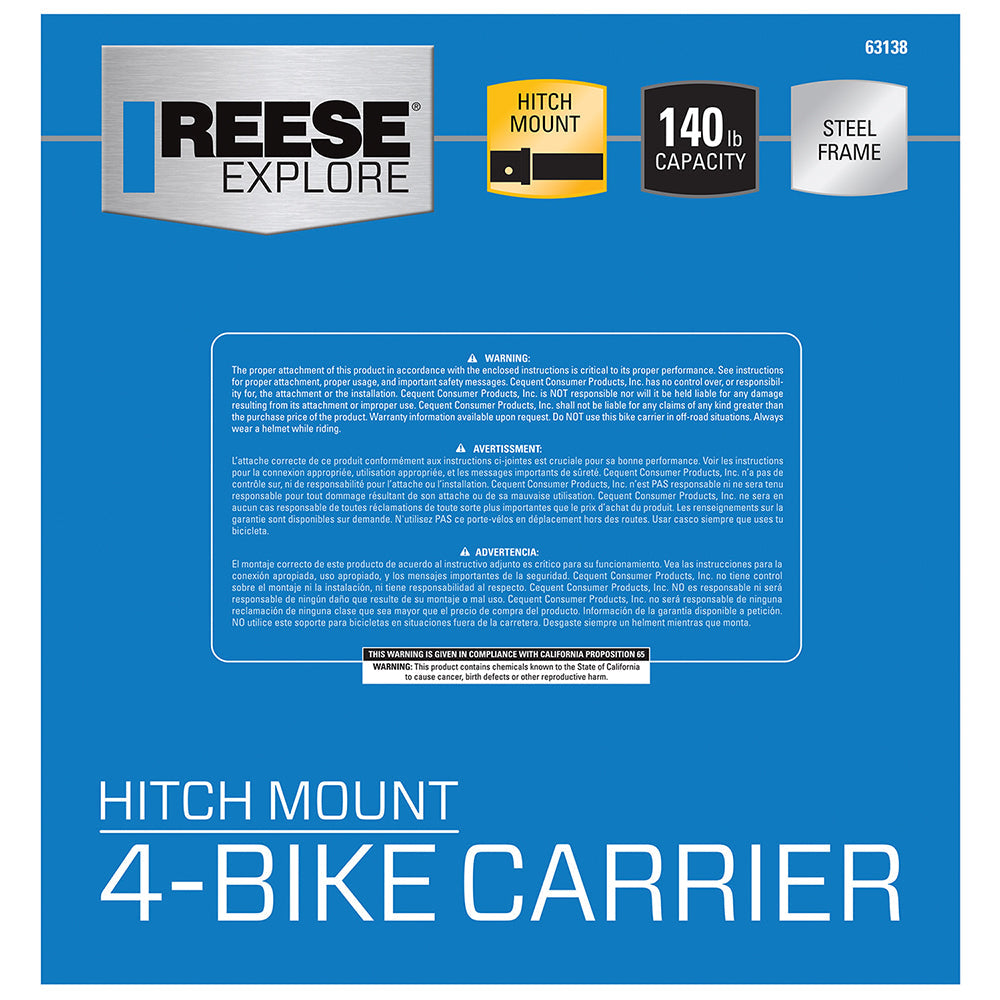Reese 63138 Bike Rack - image 12
