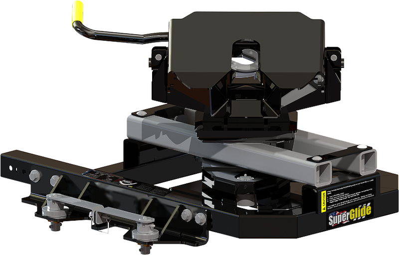 Enganche de quinta rueda deslizante automático PullRite 2914 SuperGlide 20K para Ford