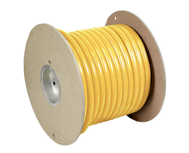 Pacer Marine Wul4/0yl-100 Flexible Marine Battery Cable