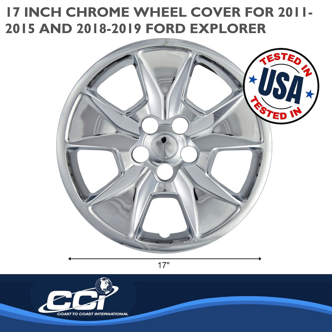 Coast To Coast 46217C Explorer 17-Inch Chrome Covers - image 2
