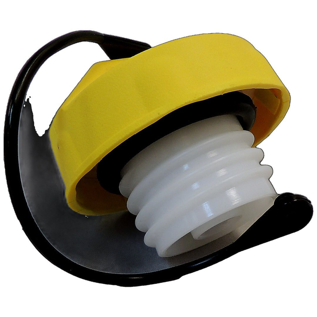 Crown Automotive 52124596AA Yellow Non-Vented Fuel Cap - image 2