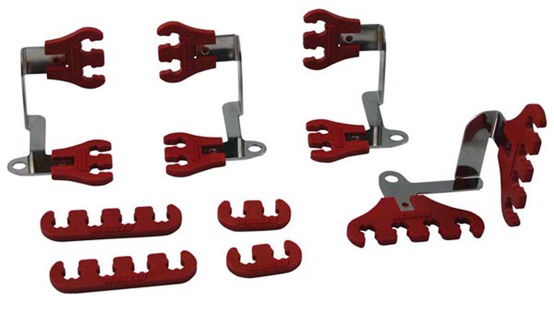 Moroso Performance 72172 Red Super Loom Spark Plug Wire Kit