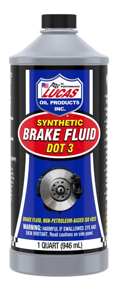 Lucas Oil 10826 DOT 3 Brake Fluid, Quart