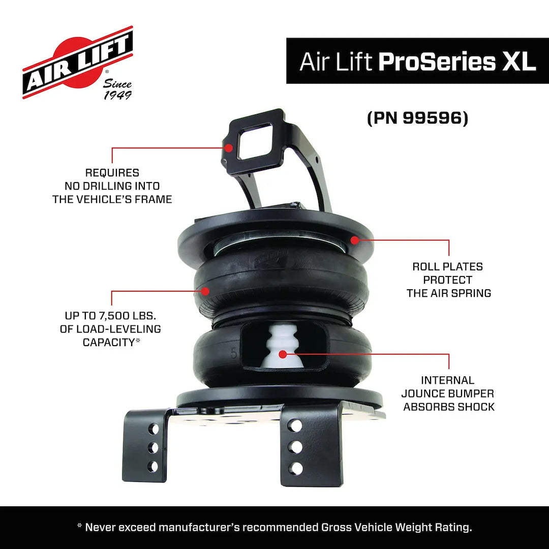 Air Lift 99596 Helper Spring Kit - image 6