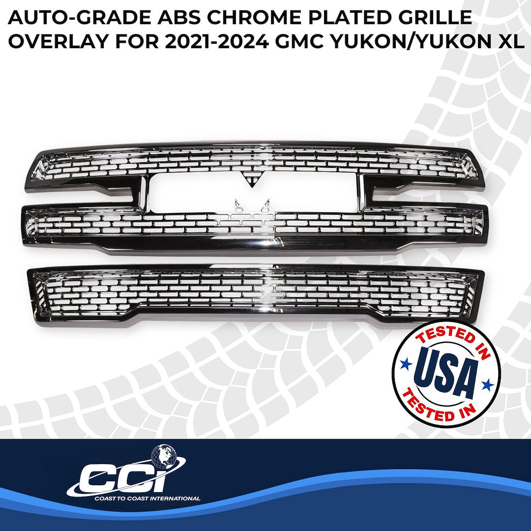 Coast To Coast GI179 Chrome Yukon XL Overlay, No Camera - image 2