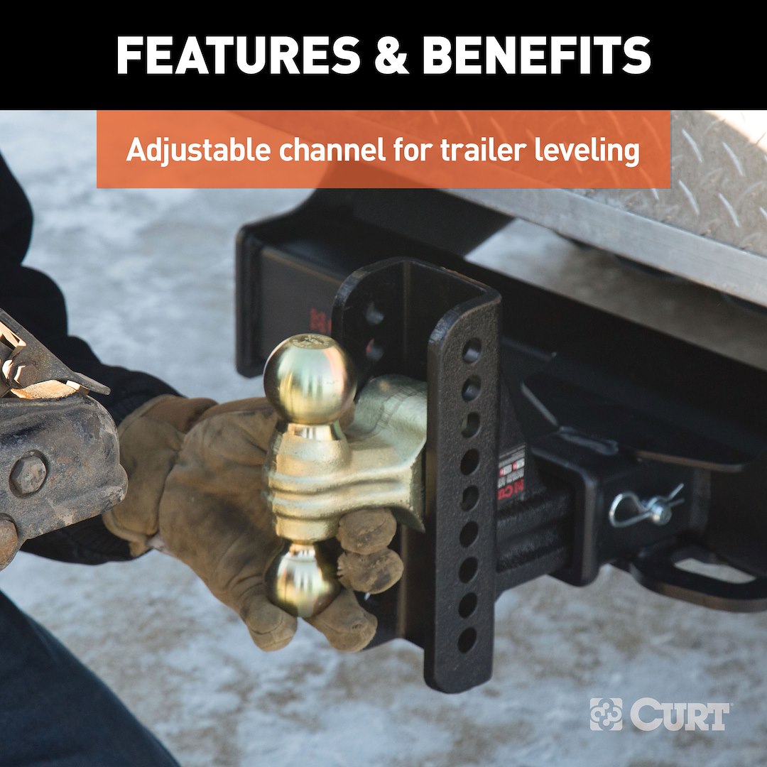 Curt 45902 Trailer Hitch Ball Mount - image 3