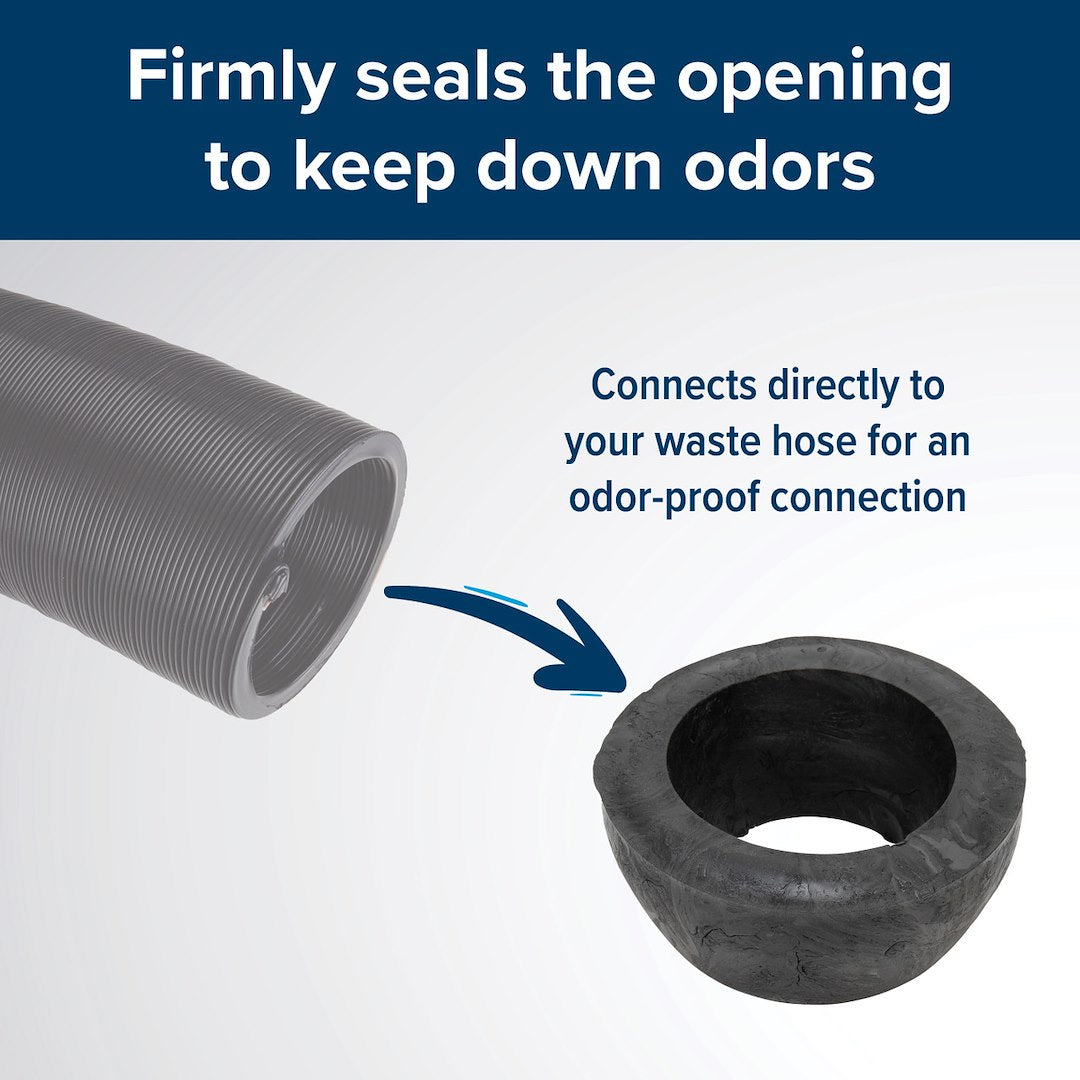 Camco Sewer Hose Seal (39312) – Diameter (In): 4 Inch X 3 Inch