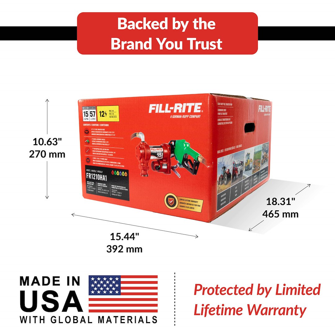 Fill-Rite Fr1210ha1 12V DC Transfer Pump
