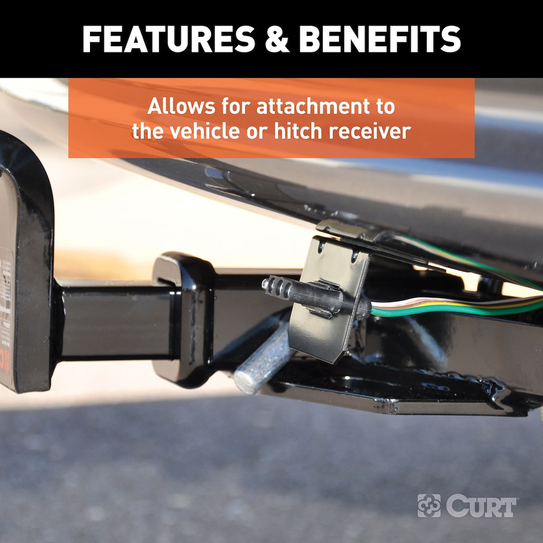 CURT Trailer Wiring Connector Mounting Bracket (58301)