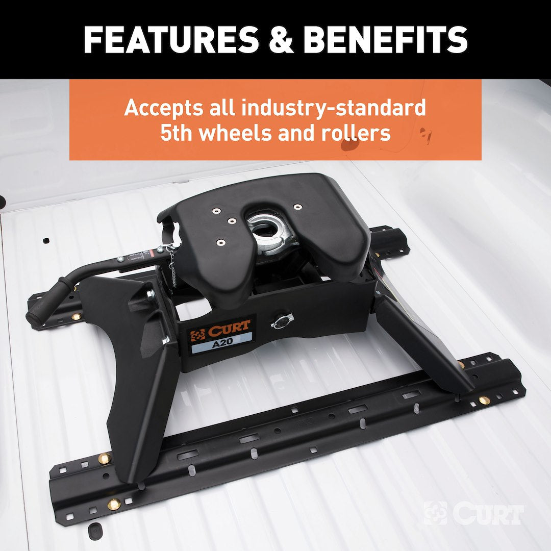Curt 16204 Fifth Wheel Trailer Hitch Mount Kit - image 3