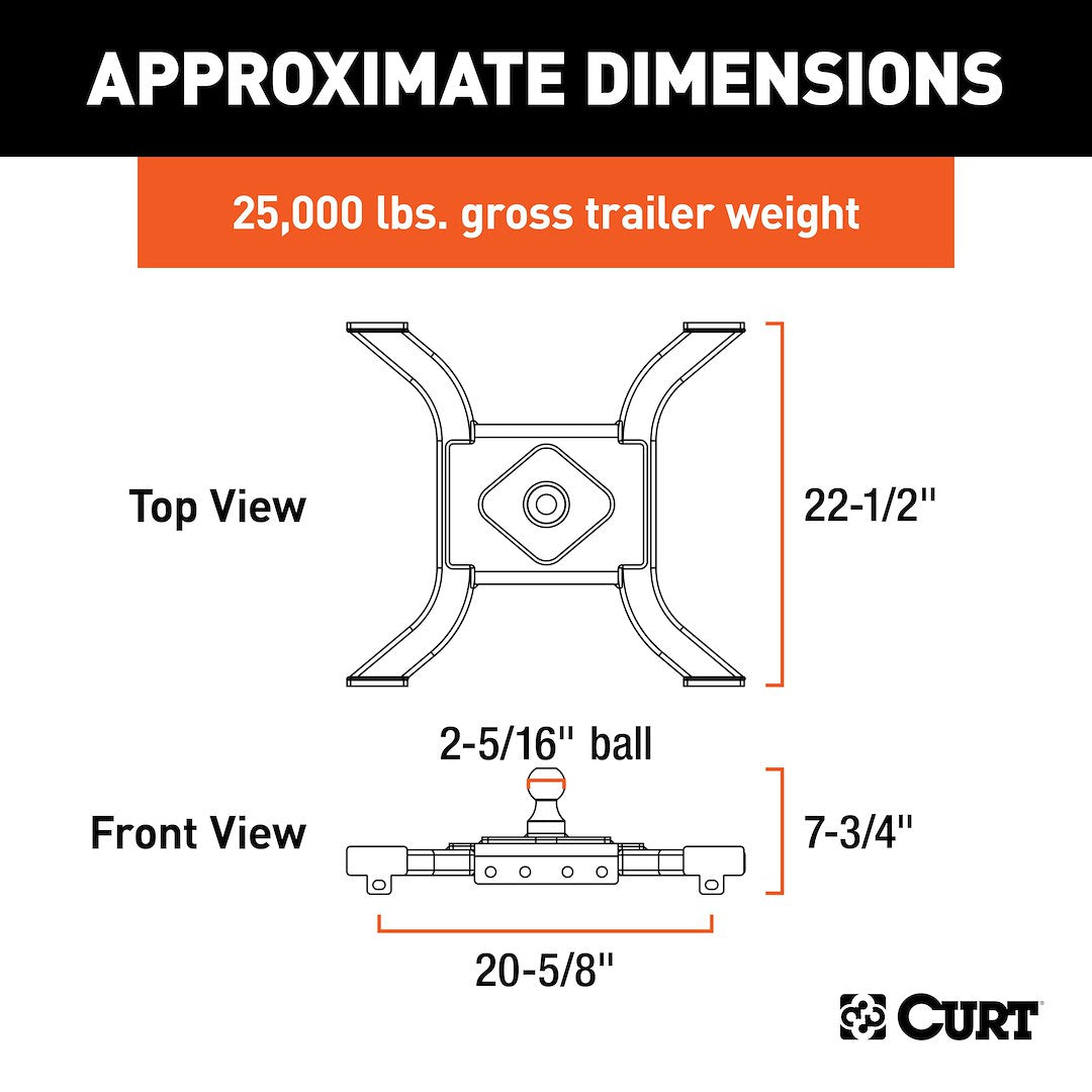 Curt 16085 Gooseneck Trailer Hitch - image 6