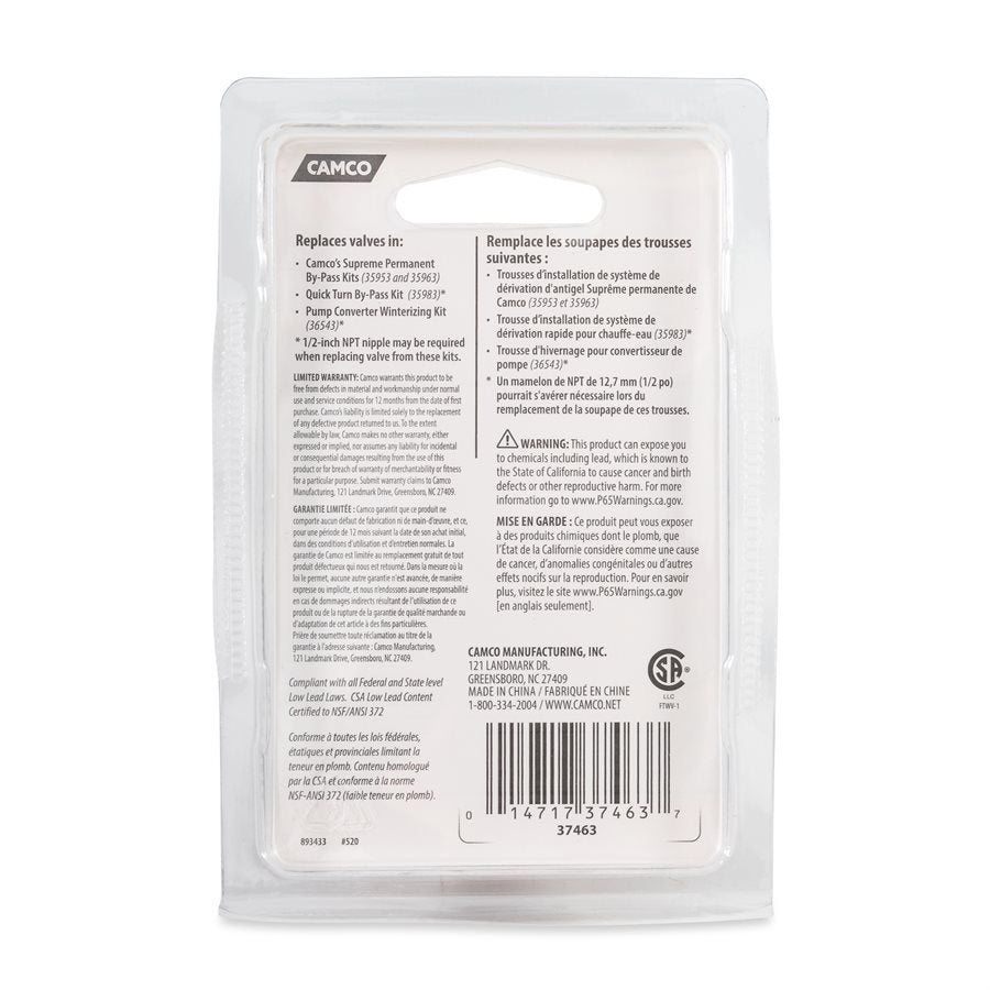 Camco 37463 Fresh Water By-Pass - image 6