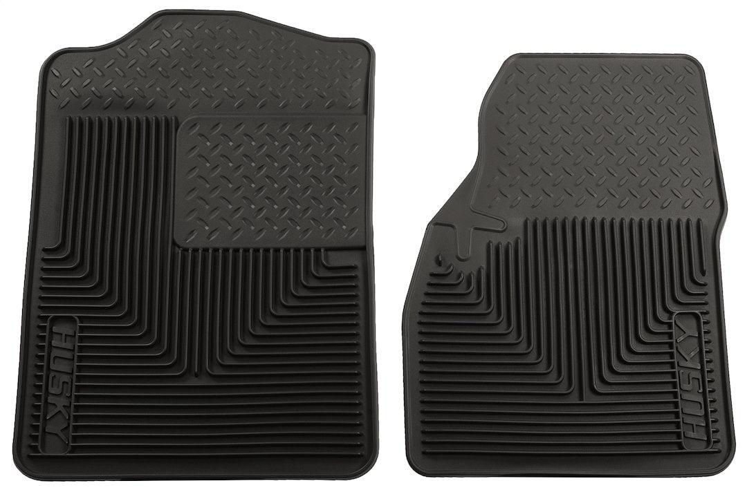 Husky Liners 51041 Heavy Duty Front Floor Mat Pair, Black