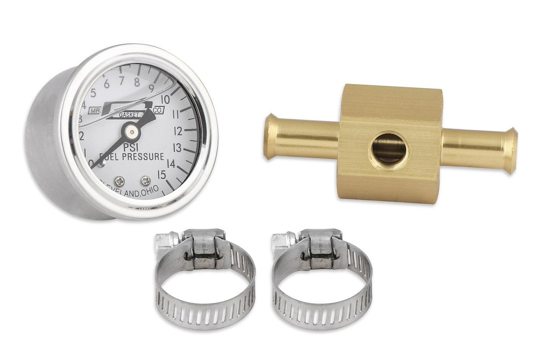 Mr. Gasket 1564 Liquid-Filled Fuel Pressure Gauge