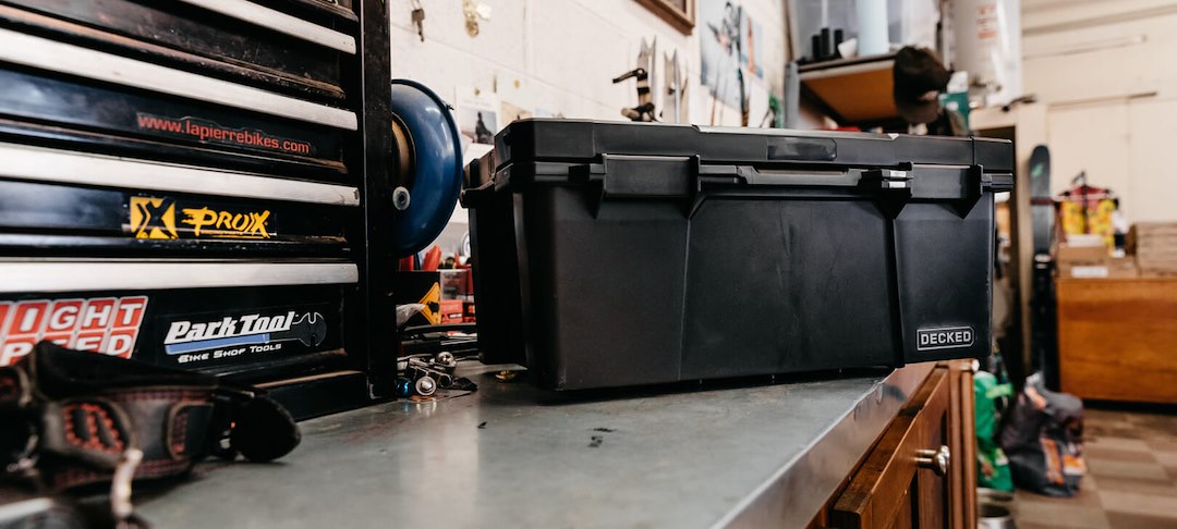 Decked A0010-SIXR-BLK Sixer 16 Black Cargo Organizer