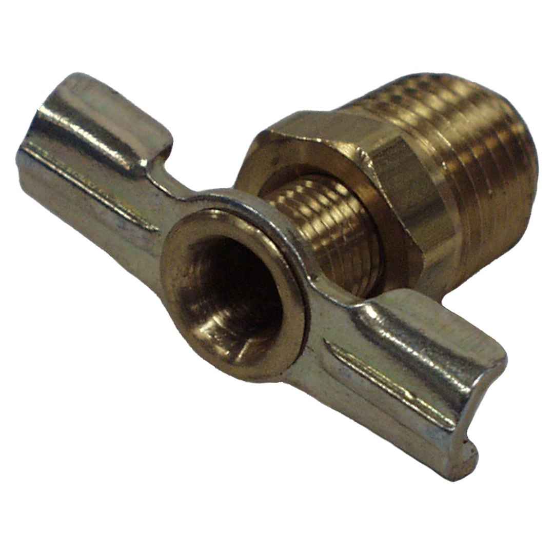 Crown Automotive JA001126 Brass Radiator Drain Petcock - image 1