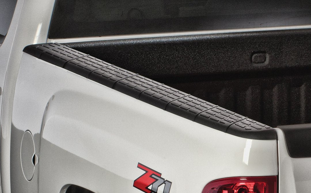 Husky Liner 97121 Black QuadCaps Bed Rail Protectors for GMC