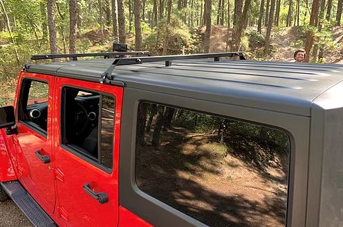 Exposed Racks 8-00-9602-BK 51-Inch Black Middle Crossbar