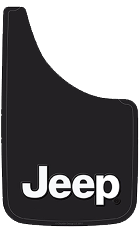 Plasticolor 000491R01 Easy-Fit Jeep Mud Flaps, Set of 2