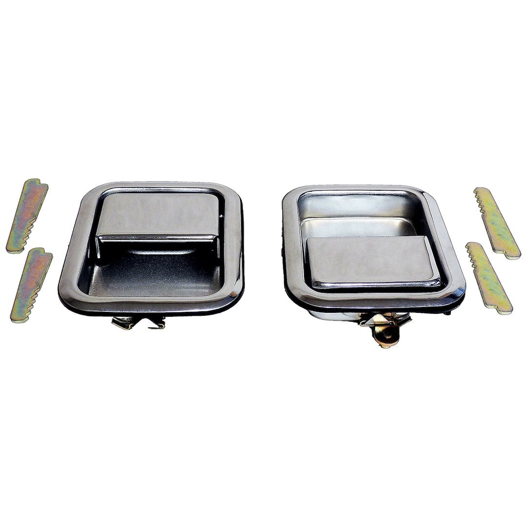 Crown Automotive 5758172K Chrome Door Handle Pair - image 4