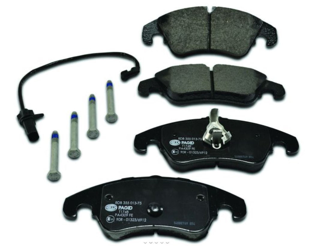 Hella Pagid 355013751 Low-Metallic Disc Brake Pad Set