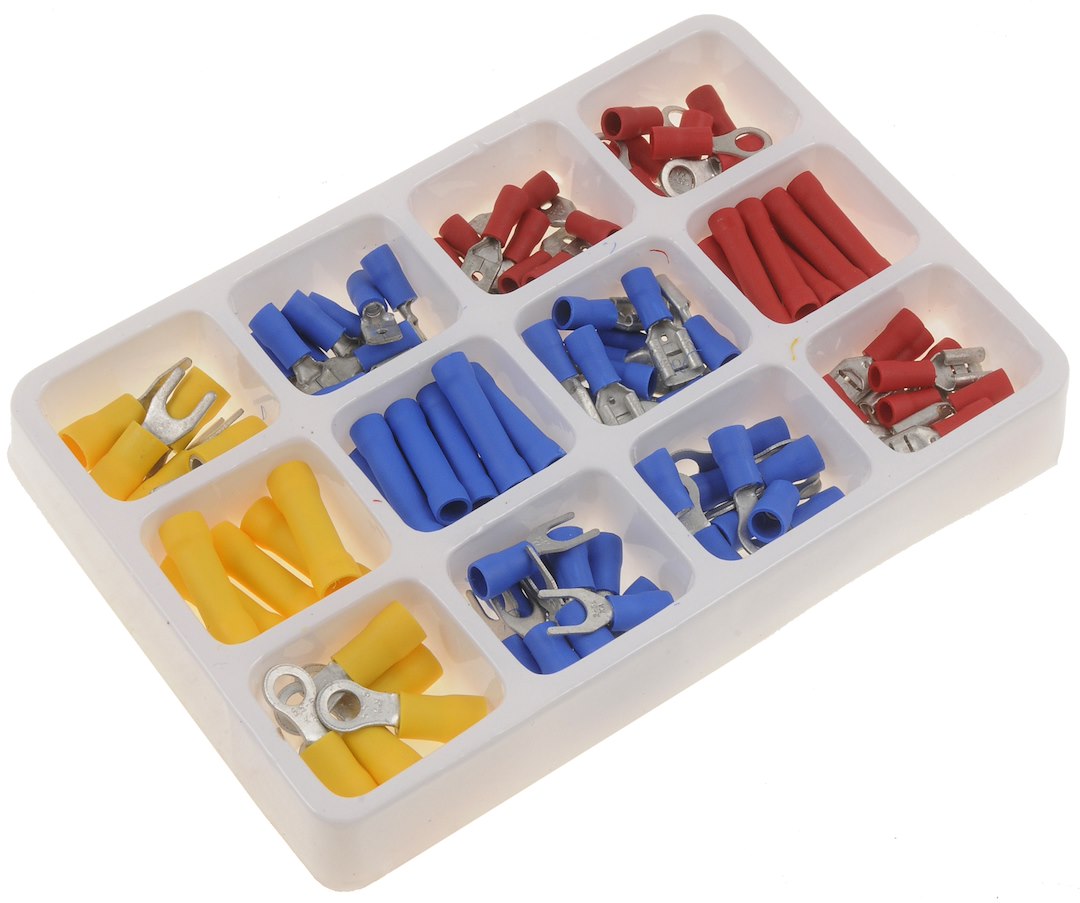 Dorman 86694 100-Piece Quick-Splice Terminal Kit, 22–10 Gauge - image 1