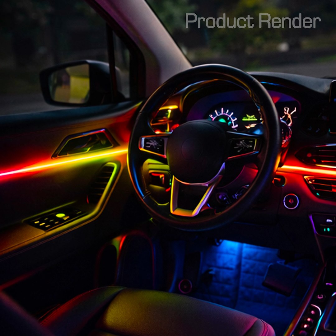 Oracle Lighting 4240-332 Dynamic ColorSHIFT 18-Piece Interior Kit