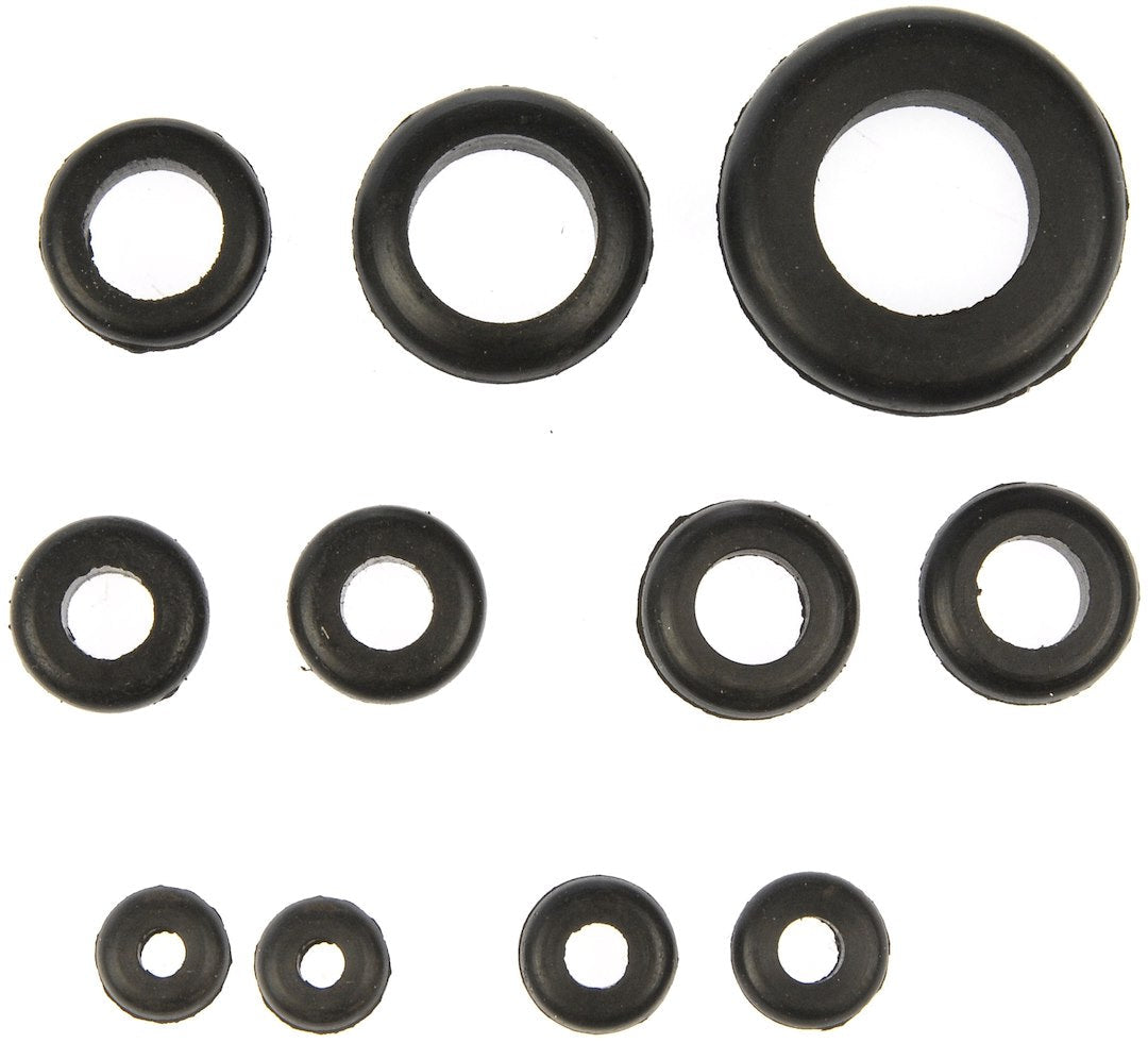 Dorman (OE Solutions) 02365 Black Rubber Firewall Wire Grommets - image 2