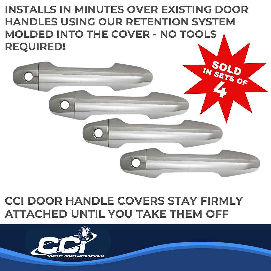 Coast To Coast DH68577B Chrome Tacoma Lever Covers