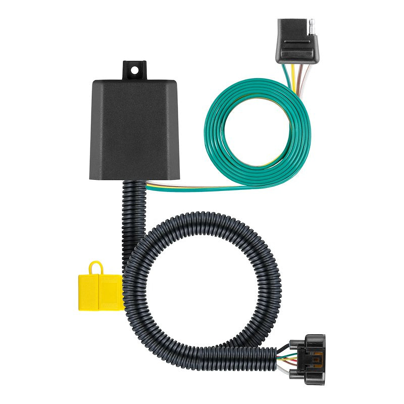 CURT 56420 4-Way Flat Trailer Wiring Connector for Palisade, Santa Fe & Telluride