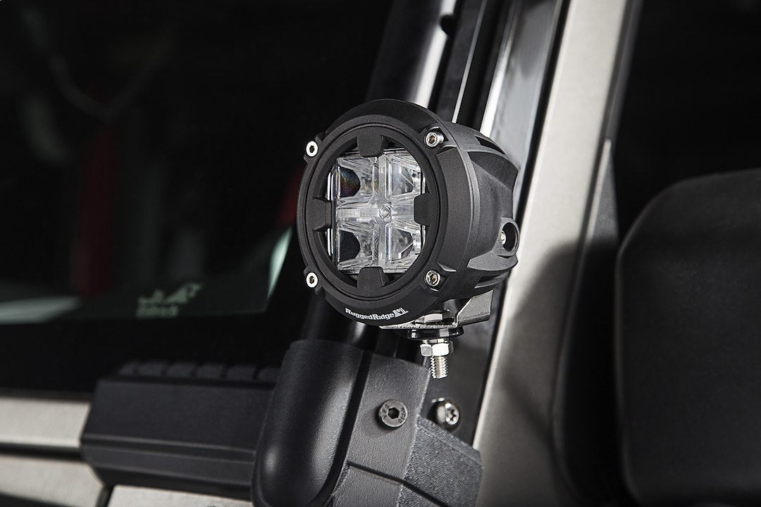 Rugged Ridge 15209.31 3.5-Inch 10-Watt LED Driving/Fog Light