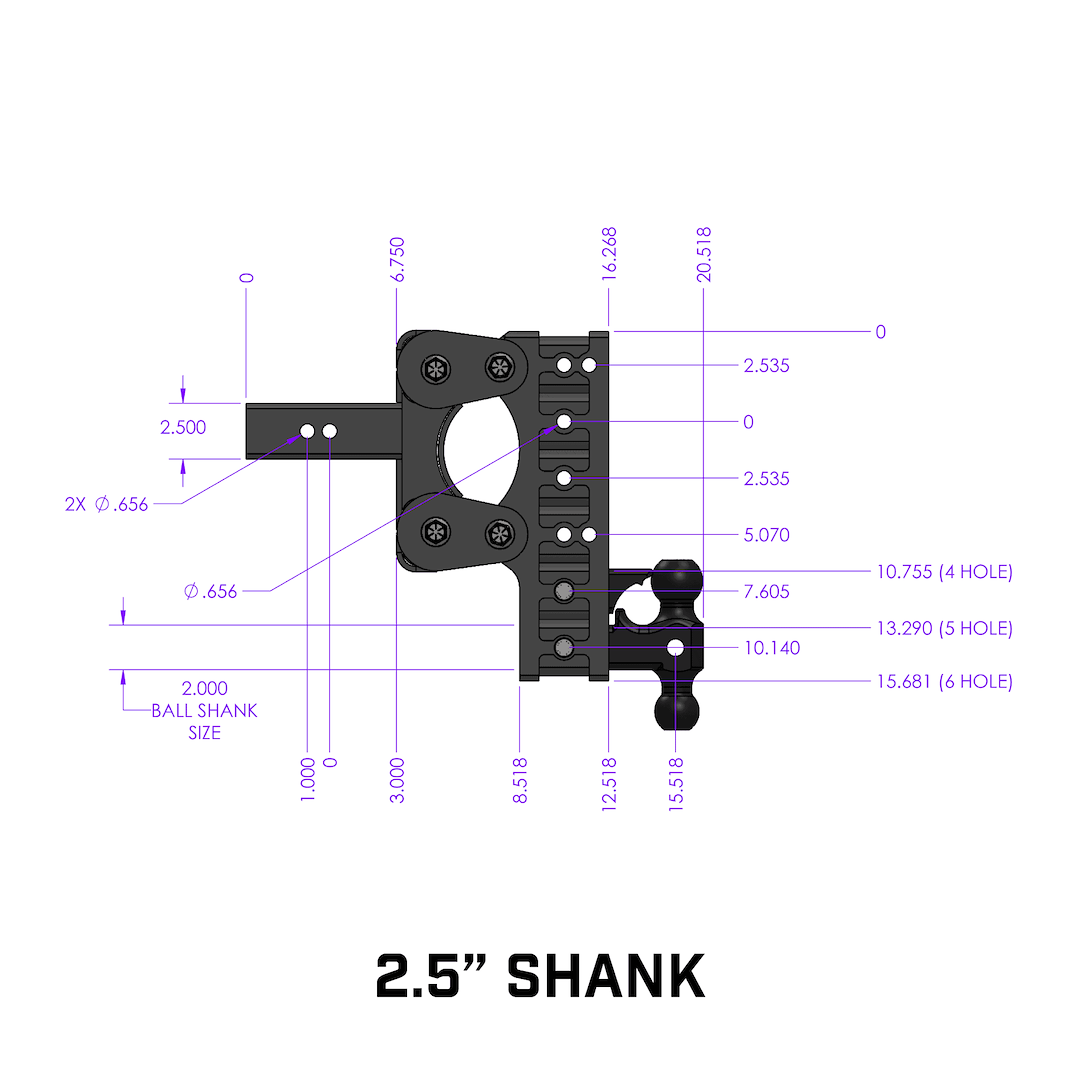 Gen-Y Hitch Gh-1124 Trailer Hitch Ball Mount - image 5