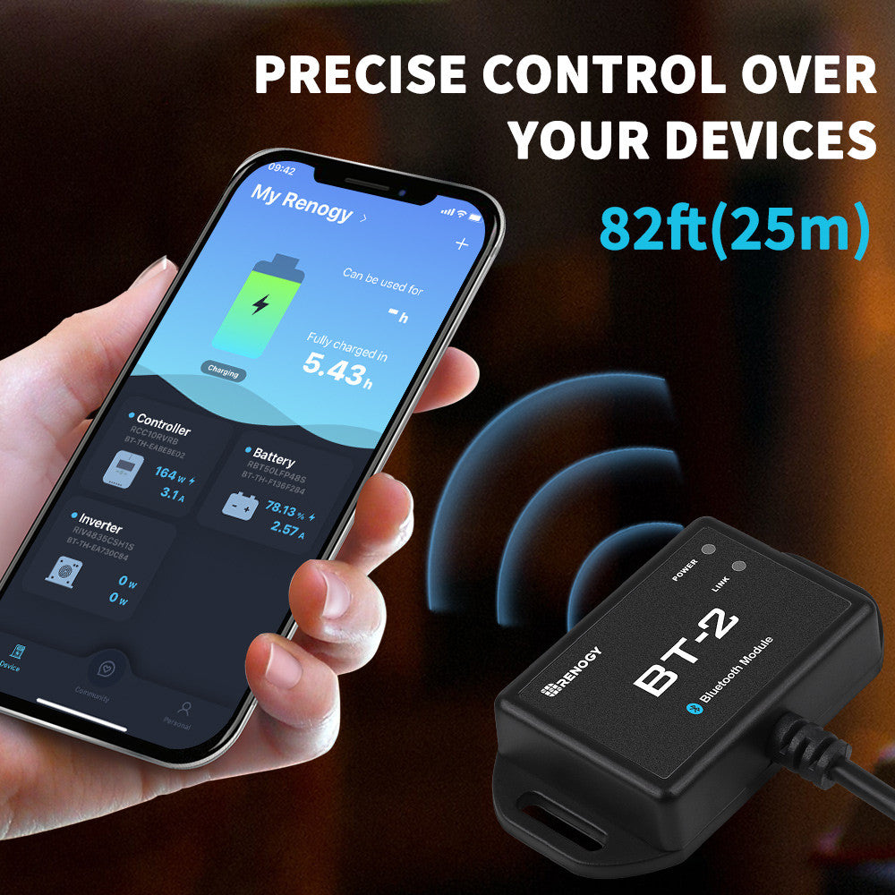 Renogy Rcm-Bt2-G2-Us Bluetooth Interface Module - image 4