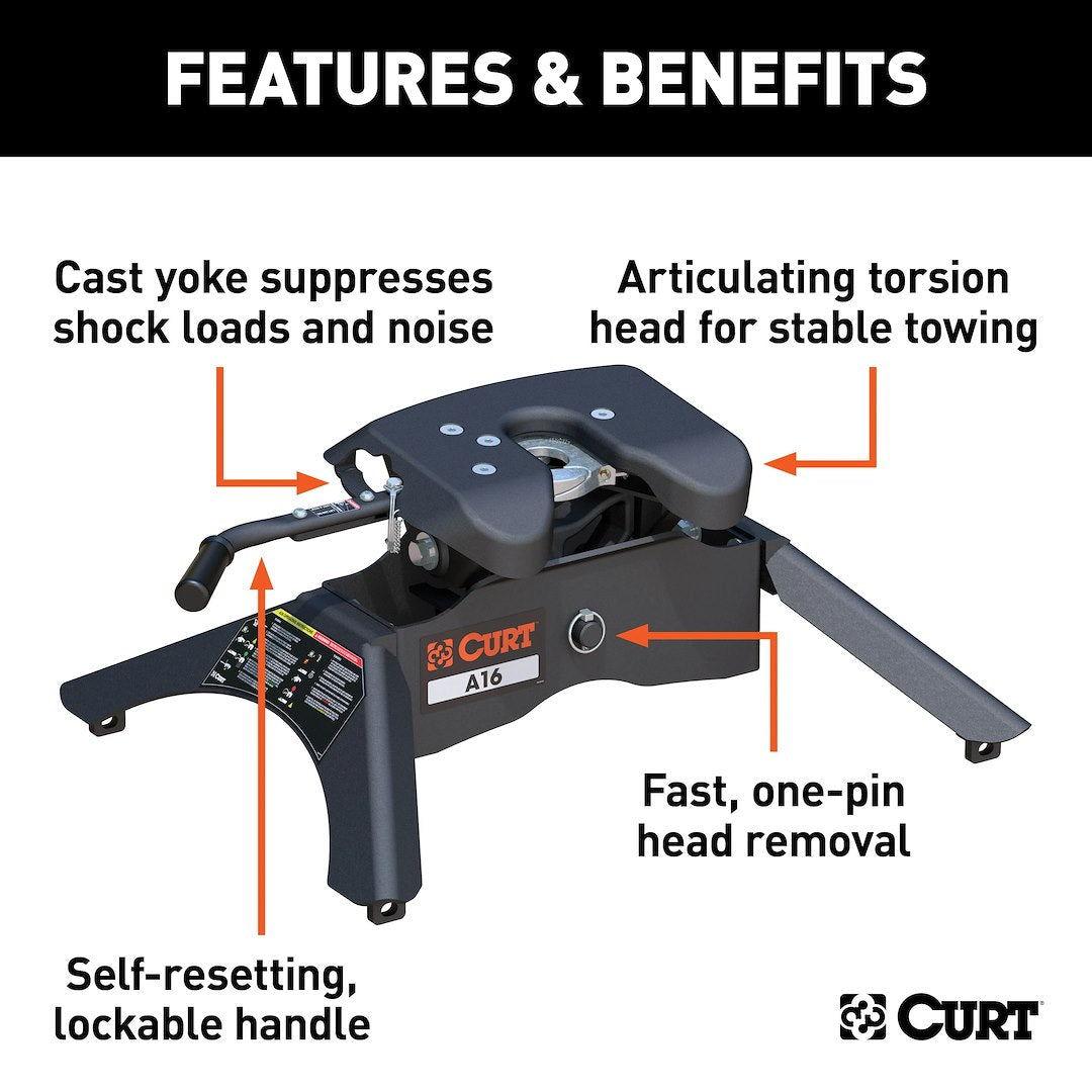 Curt 16120 Fifth Wheel Trailer Hitch - image 2